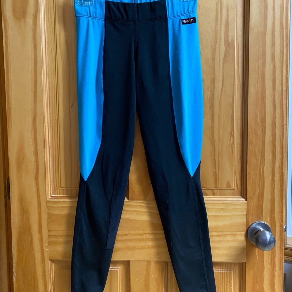 Kerrits Flow Rise Knee Patch Equestrian Riding Leggings